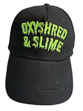 Ghostbusters Oxyshred & Slime EHP Labs Hat Snapback Adjustable Black New